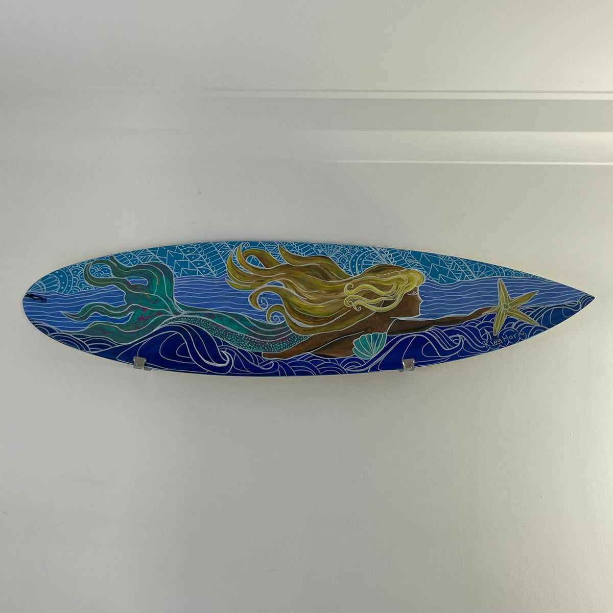 Hand Painted Surfboard