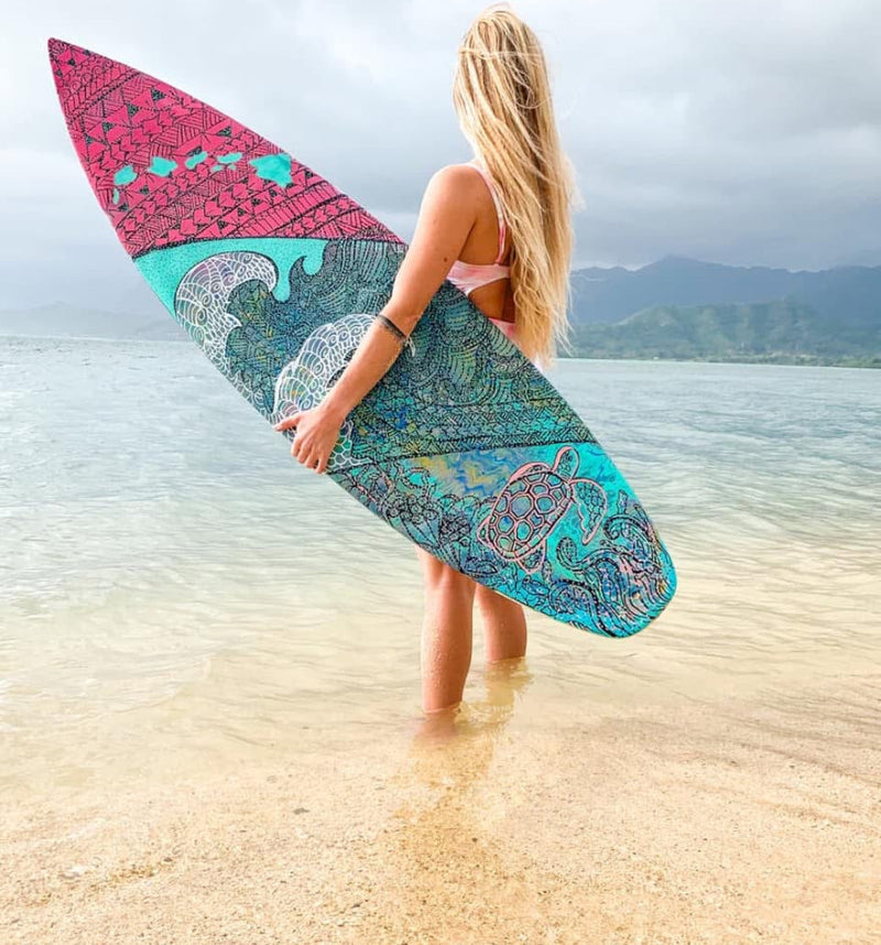 Hand painted Surfboards