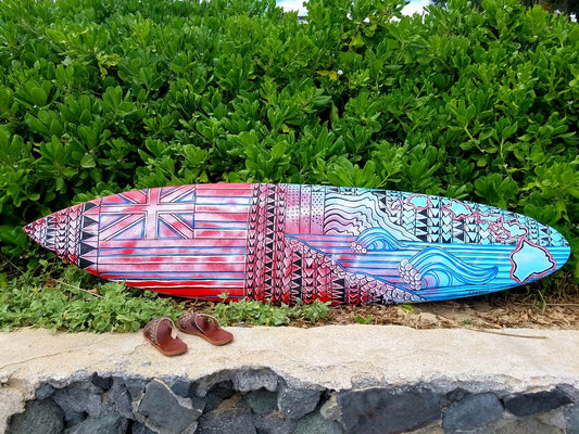 Hand Painted Surfboard