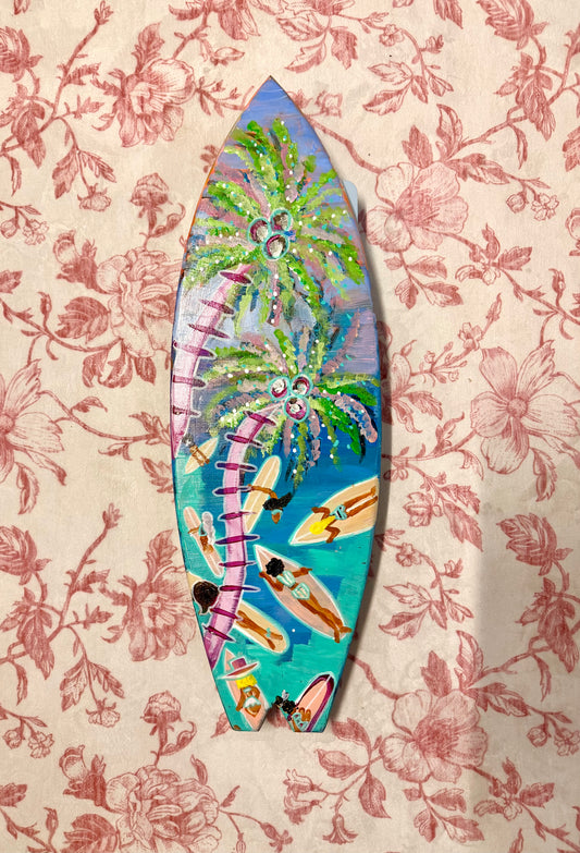 Hand Painted Surfboard