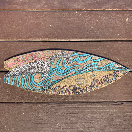 Hand Painted Surfboard