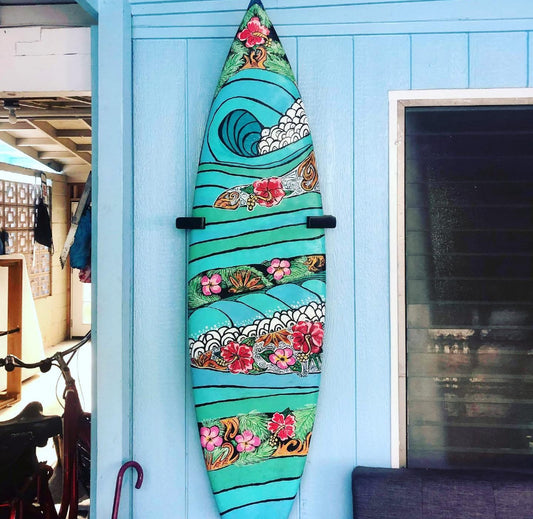 Hand Painted Surfboard