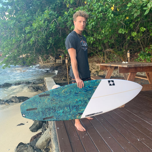 Hand Painted Surfboard
