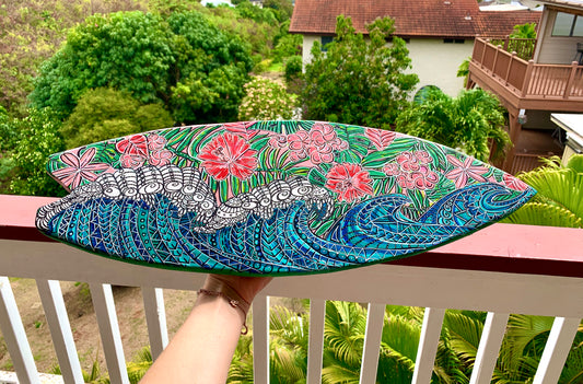 Hand Painted Surfboard