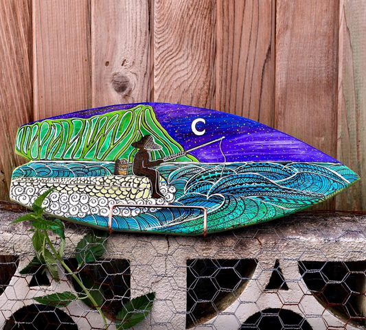 Hand Painted Surfboard