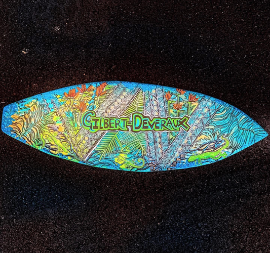 Hand Painted Surfboard